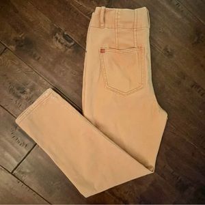 BDG Urban Outfitters Nadia High Rise Waisted Jeans Over-dyed Orange Deni…